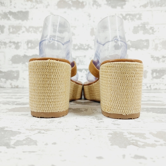 NEW ZODIAC Women's Rio Thong Platform Wedge Sandals I838 - Picture 4 of 8